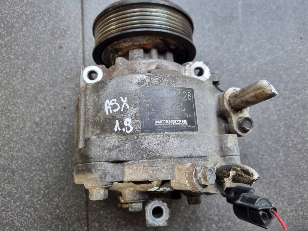 фото №1, Компрессор кондиционера mitsubishi 7813a428