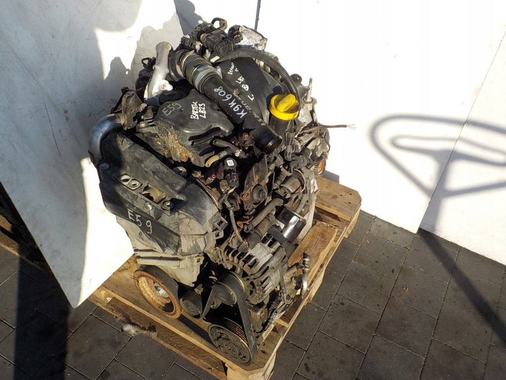 фото №10, Renault captur 15r 1.5 dci 90km двигатель k9k608 kompletny