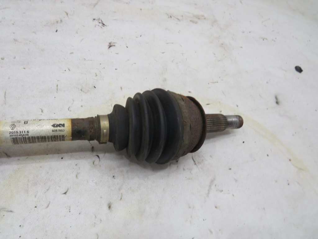 фото №4, Привідний вал ліва kadjar 1.5 dci 391004pc0