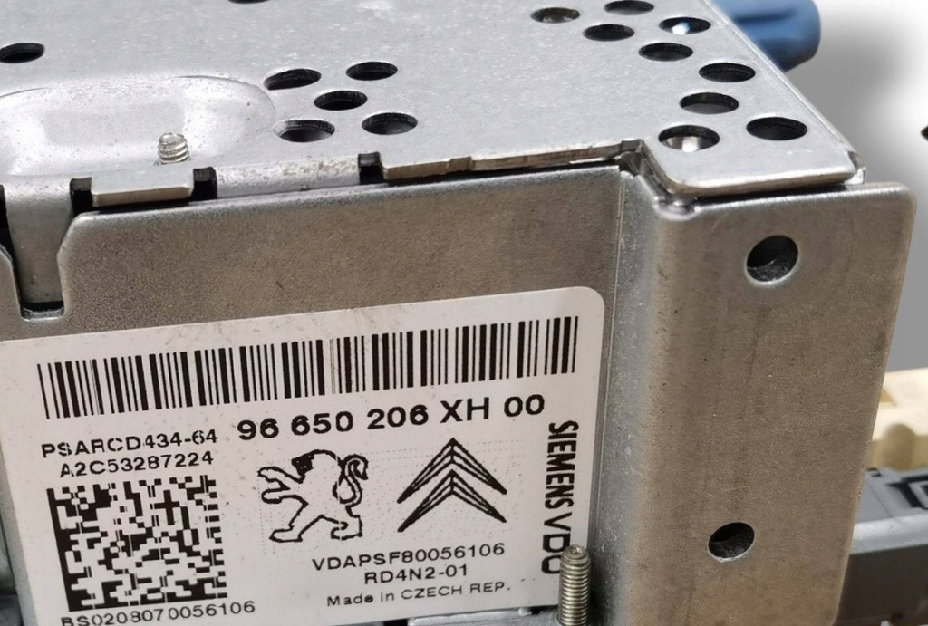 фото №7, Радио автомобильные peugeot 308 t7 2008 96650206xh