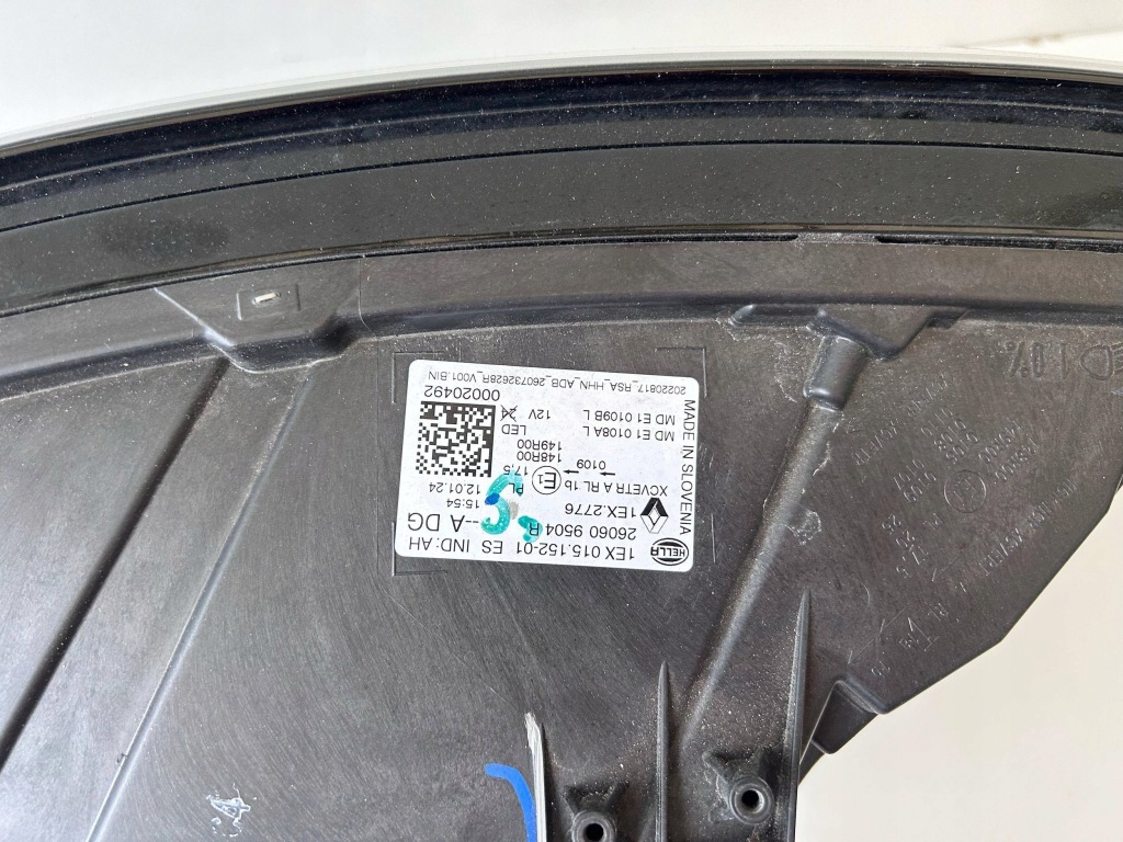 Renault austral лампа левая перед full led matrix 260609504r оригинал с Разборки