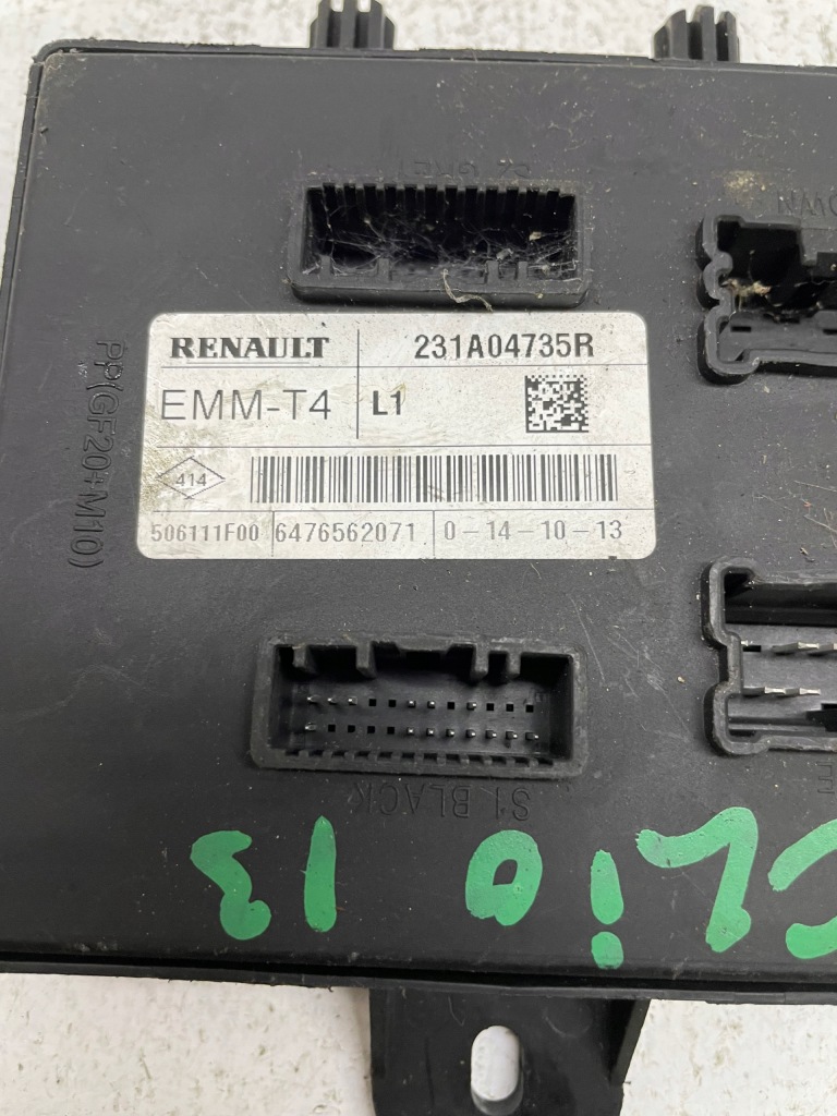 фото №2, Бортовий комп'ютер блок керування модуль emm renault 231a04735