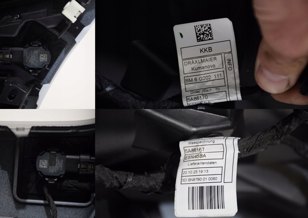 фото №15, Bmw 5 g60 g61 бампер перед m-pakiet 6 pdc alpinweiss a300