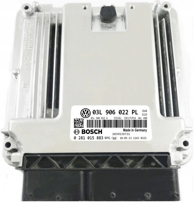 фото №1, Ecu vw eos 03l906022pl 0281015883 plug&play