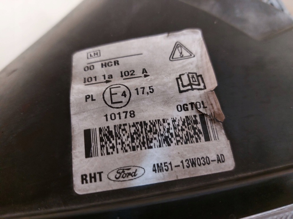 Купити Ford focus mk2 фара ліва + права передня комплект лампа європа