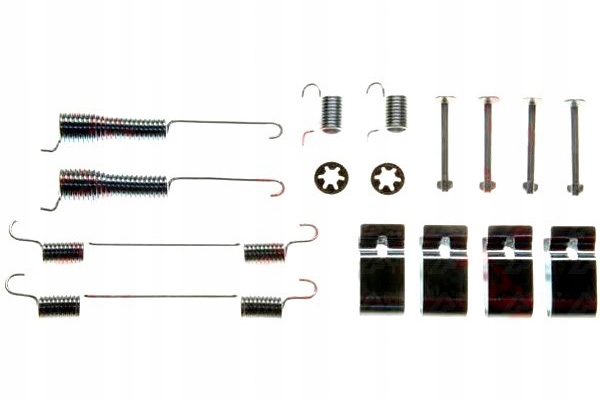 фото №2, Trw sfk334 набор дополнительных, тормозные колодки тормозные