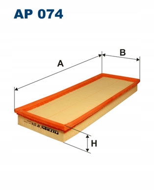 фото №2, Filtron ap 074 фильтр воздуха