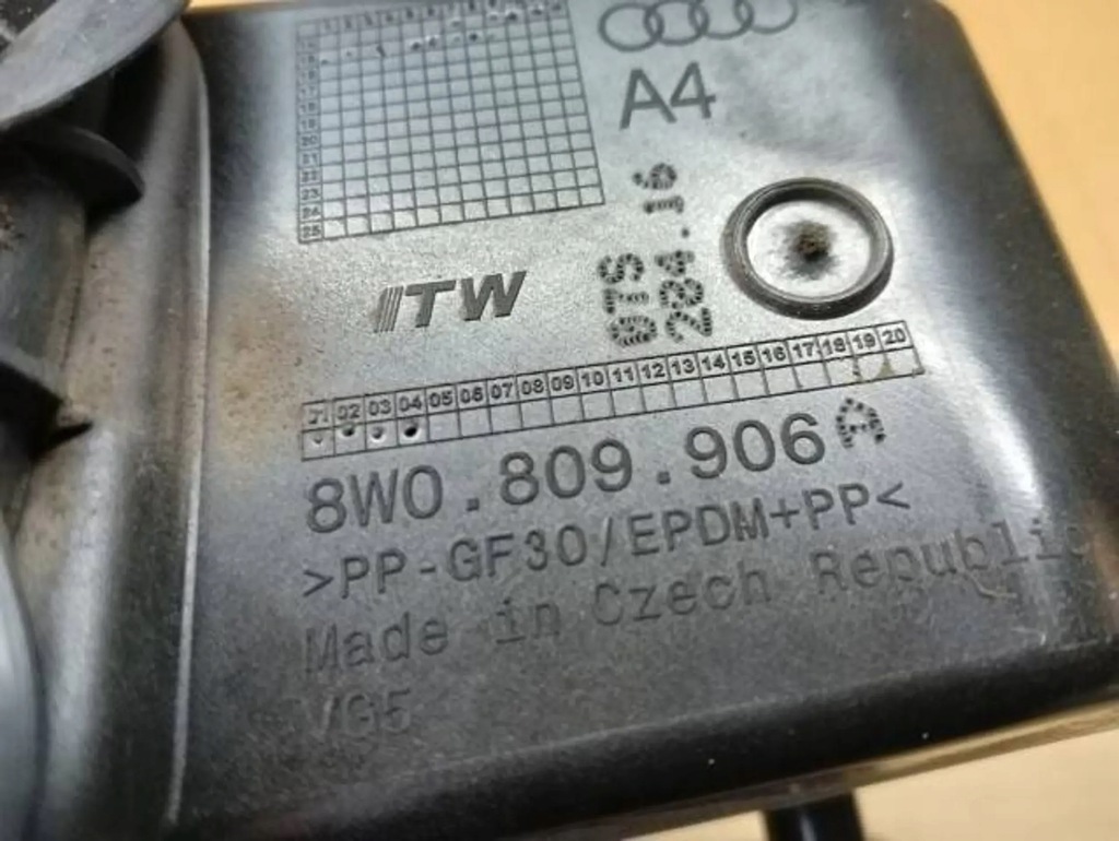 фото №5, Крышка заливной топлива audi a4 b9 8w0809906a
