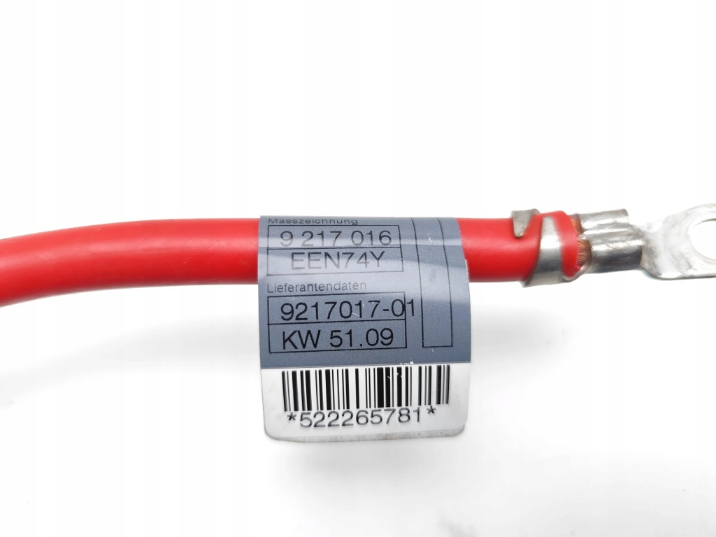 Bmw 1 series plus / клема / шланг акумулятор 116i бензин 90kw 122 hp Зі Шроту