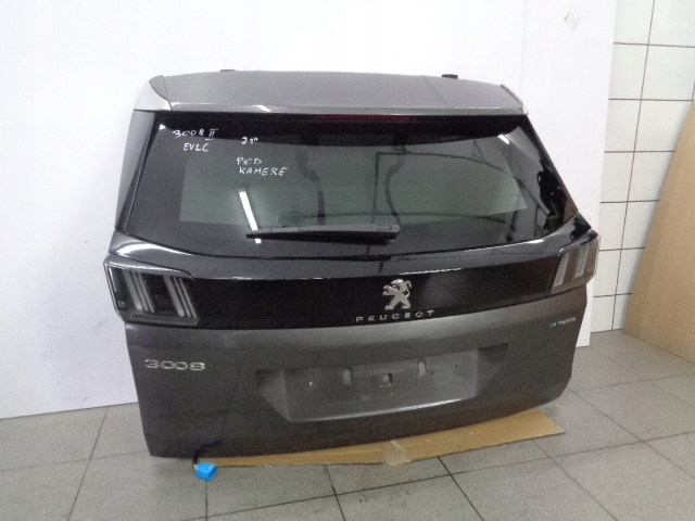 фото №1, Кришка багажника задня скло задня комплектна лампи peugeot 3008 ii lift evlc 2021 rok