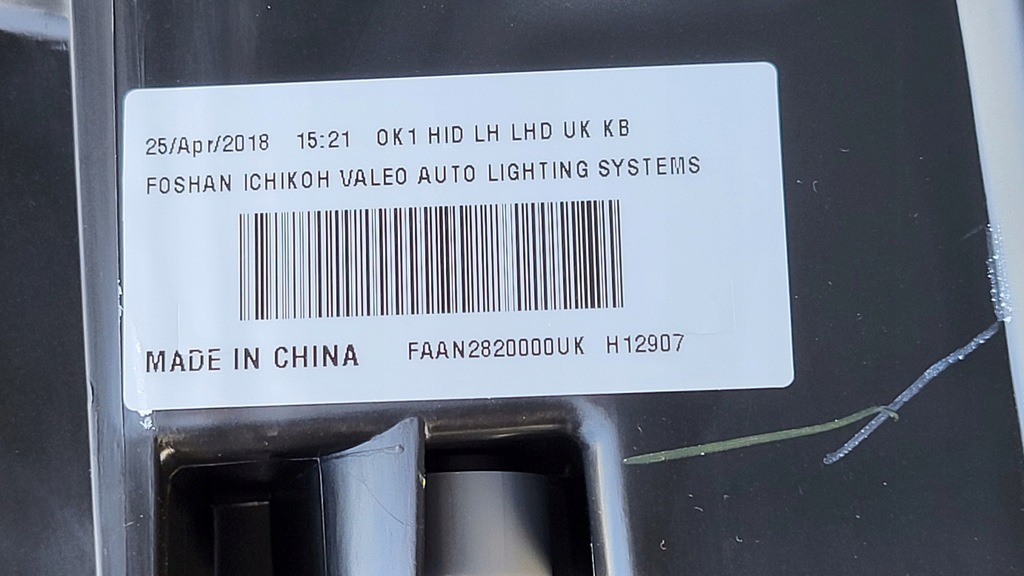 фото №12, Фара лампа лівий nissan juke i lift f15 2014- ксенон nowa комплектна oe!