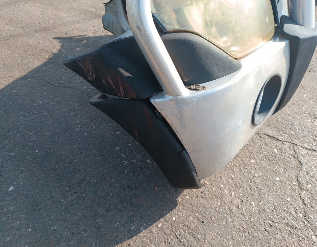 фото №8, Бампер перед передній aluminiowy лампа решітка радіатора комплект mitsubishi pajero iv