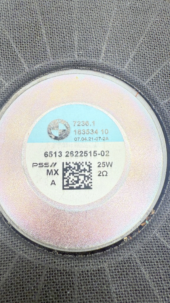 фото №6, Bmw g05 x5 g06 x6 g07 x7 динамик низкочастотный 2622515
