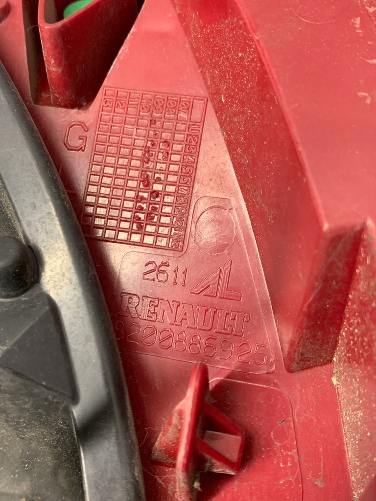 фото №4, Лампа задня ліва 8200886944 renault