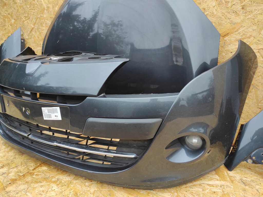 фото №5, Kompletny перед капот бампер лампи megane iii