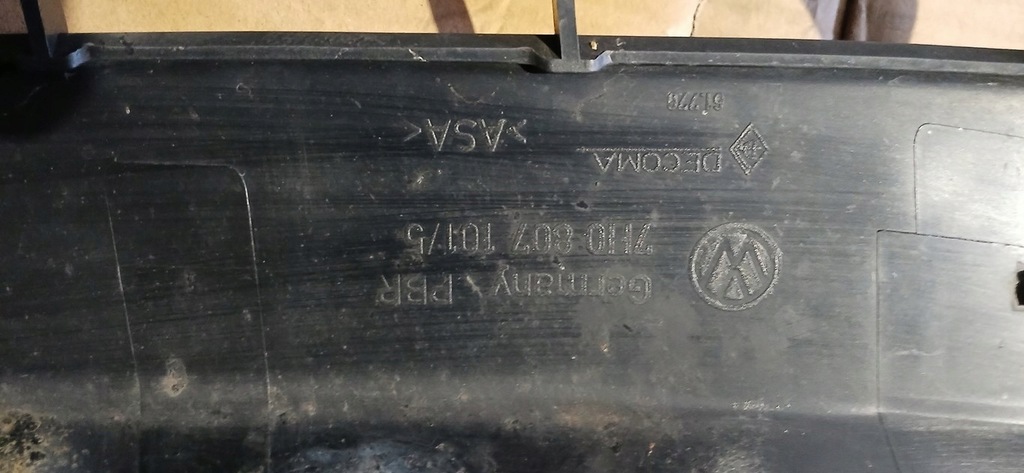 фото №3, Vw transporter t5 решітка радіатора решітка радіатора 7h0807101/5