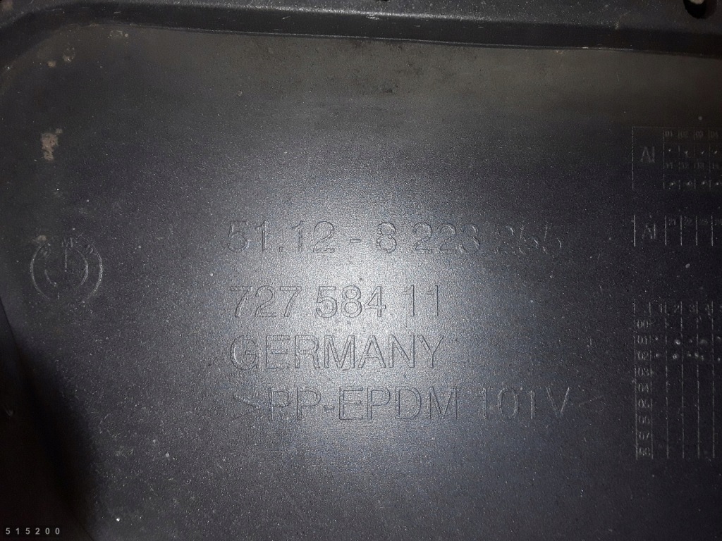 фото №10, 2002 bmw 7 series e65 задний бампер long 51128223255