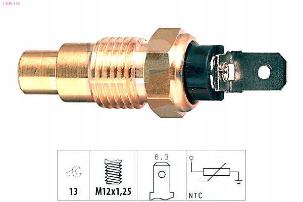 фото №2, Датчик температури рідина охолоджуючий eps