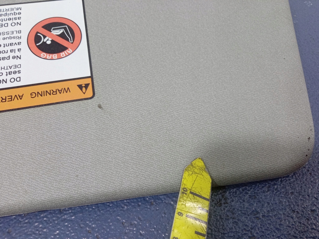 фото №5, Chevrolet aveo ii t250 защита солнцезащитная правая козырёк