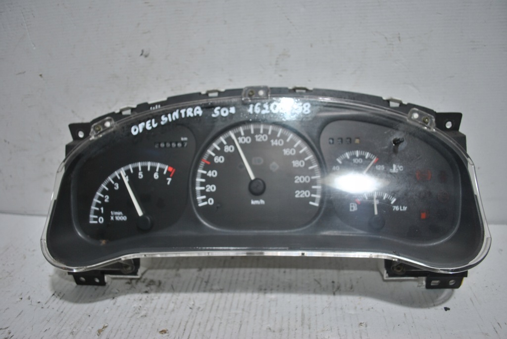 фото №1, Лічильник приладова панель opel sintra 16203658