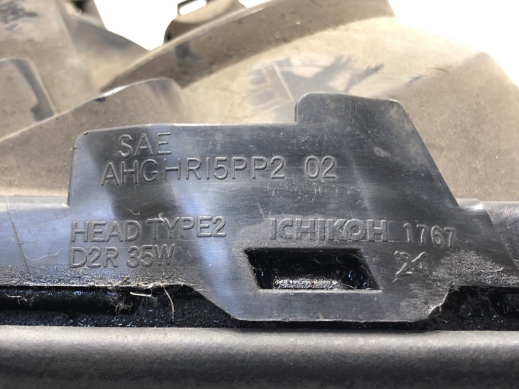 фото №5, Фара правый перед subaru forester ii 02-12 лампа