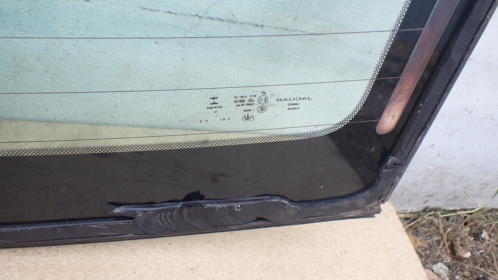 фото №13, Jaguar xj x351 скло задня задня кузовна