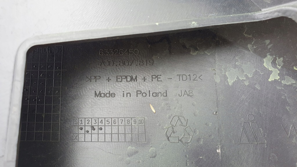 фото №12, Vw crafter ii 16- бампер перед оригинал