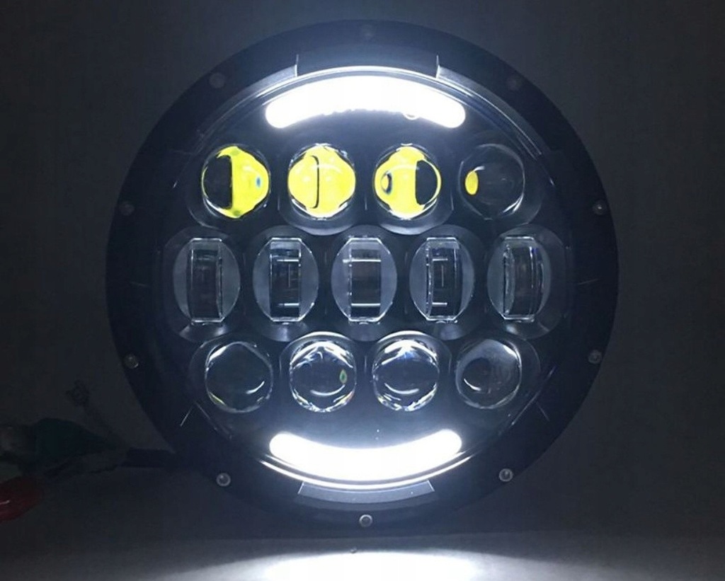 фото №9, Ford f-150, keenworth лампа передня 7" full led 1 szt