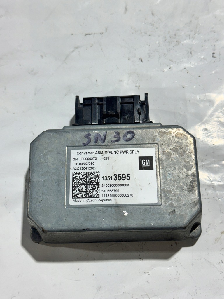 фото №1, Блок управления модуль напряжения opel astra k 13513595