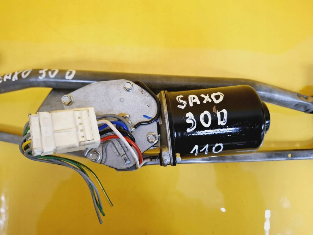 фото №7, Механизм моторчик дворник перед citroen saxo 2002 nr110