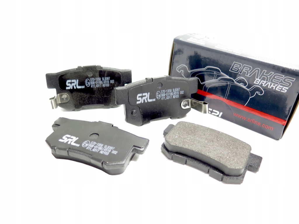 фото №1, Тормозные колодки тормозные honda prelude 97- s70-1358