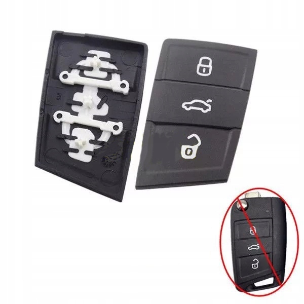 фото №1, Резинка pilot ключ кнопки vw оригинальный