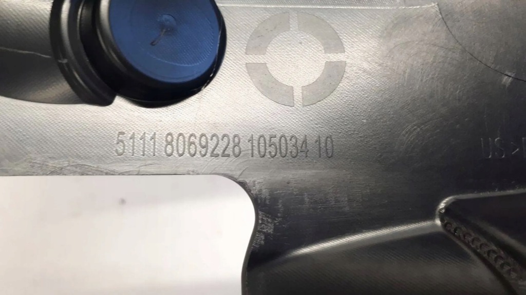 фото №8, Bmw x-5 g-05 2018-2023 напрямна бампера правий перед