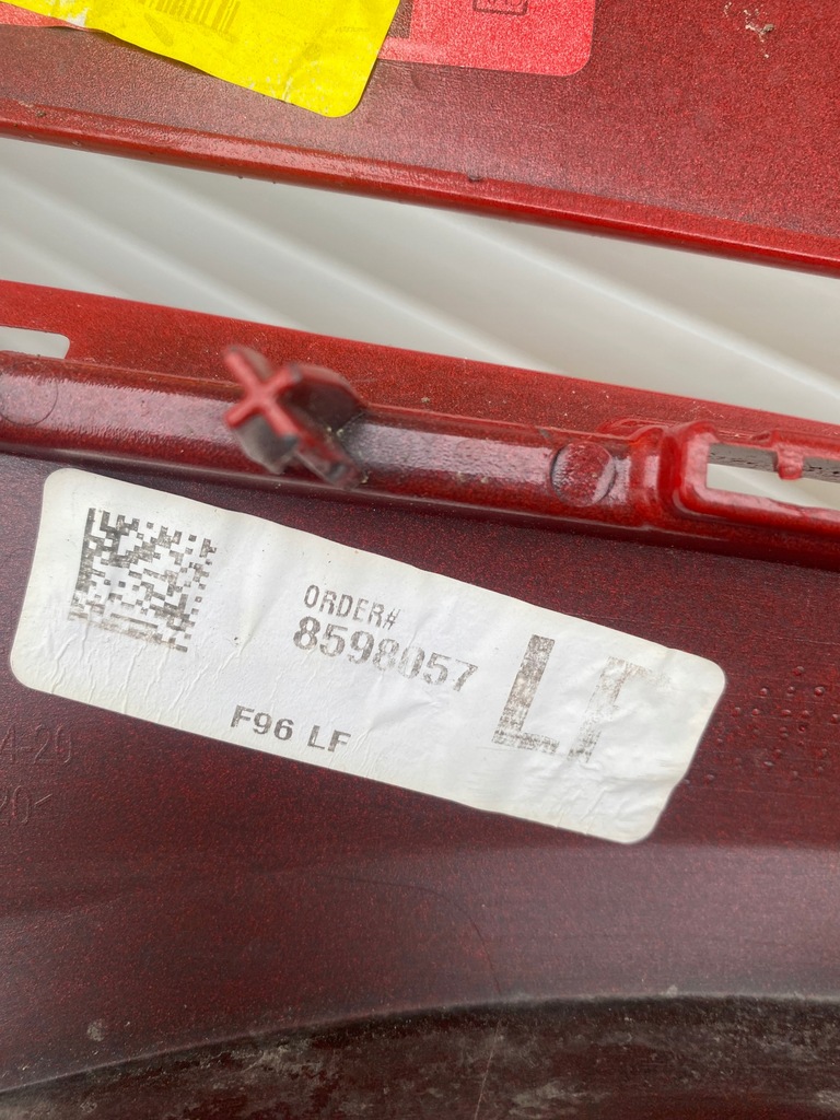 фото №11, Bmw x6m f96 m-power молдинг захист крила лівий перед