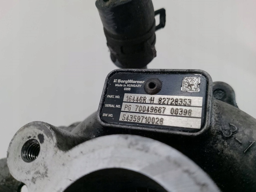 фото №9, Турбіна з колектор dacia dokker 16446r h82728353 54359710028 1.5 dci