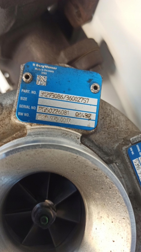 фото №10, Volvo xc70 турбіна турбонагнітач 2.4 36002640