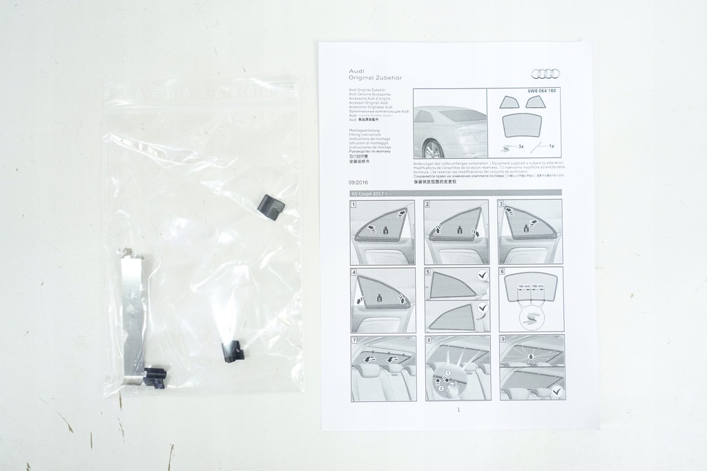 фото №4, Защита защита солнцезащитные задняя audi a5 2017-