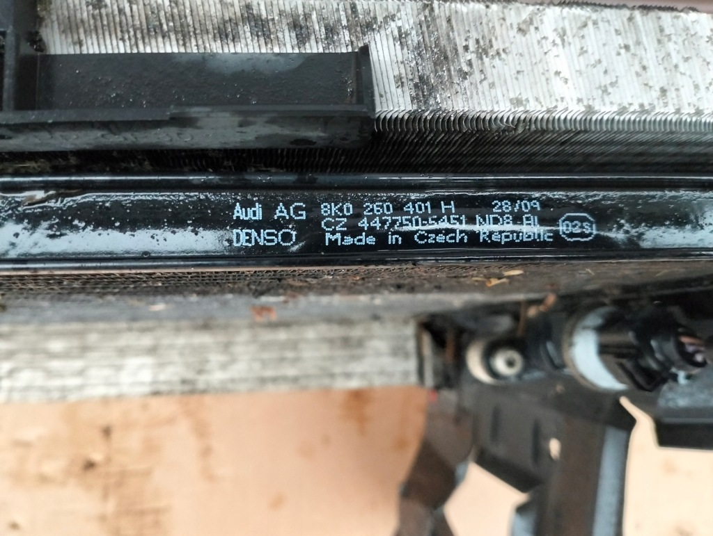 Комплект радиатор интеркулер audi a4 b8 2.0 tfsi механическая коробка передач Киев