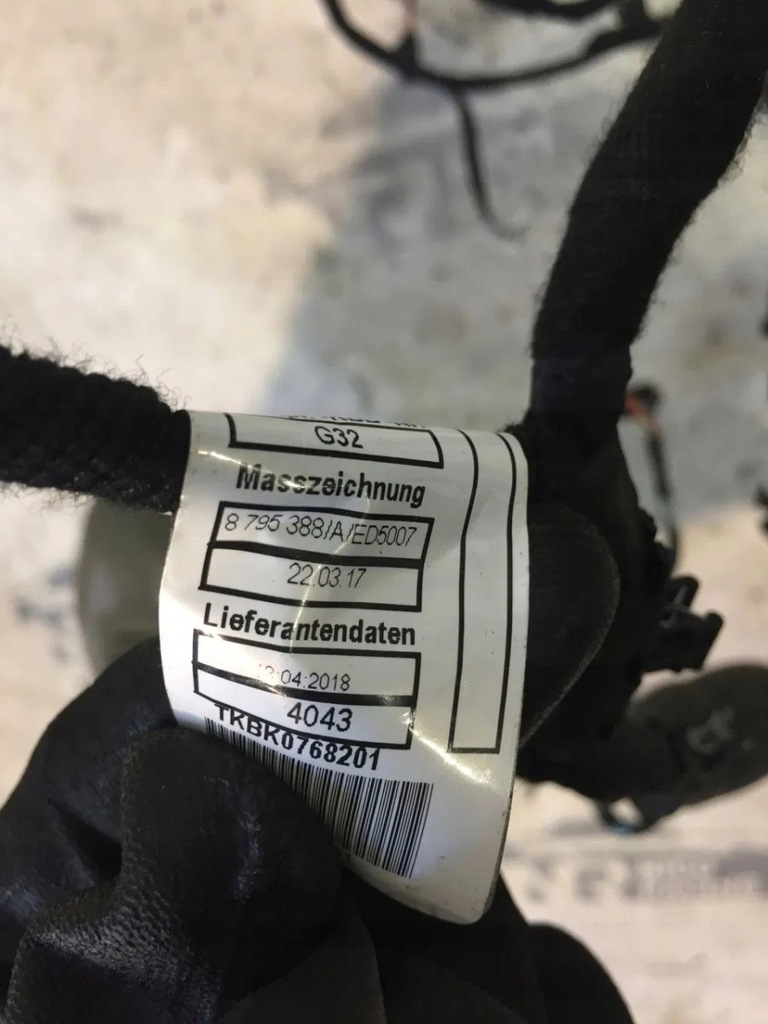 фото №7, Жгут дверь левый перед задняя правый задняя bmw 6 gt g32