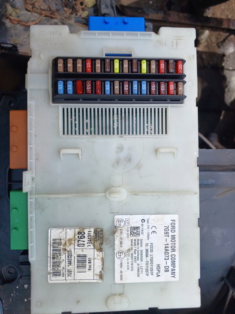 фото №1, Модуль комфорта 7g9t-14a073-db mondeo mk4