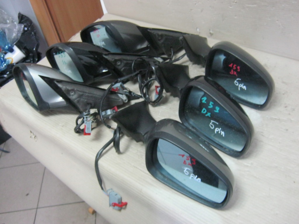 фото №9, Дзеркало праве ліва alfa romeo 159 6pin 5pin