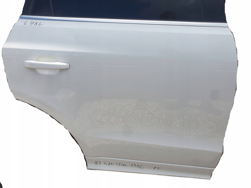 фото №1, Audi q5 8r дверь правый задняя задние ly9c