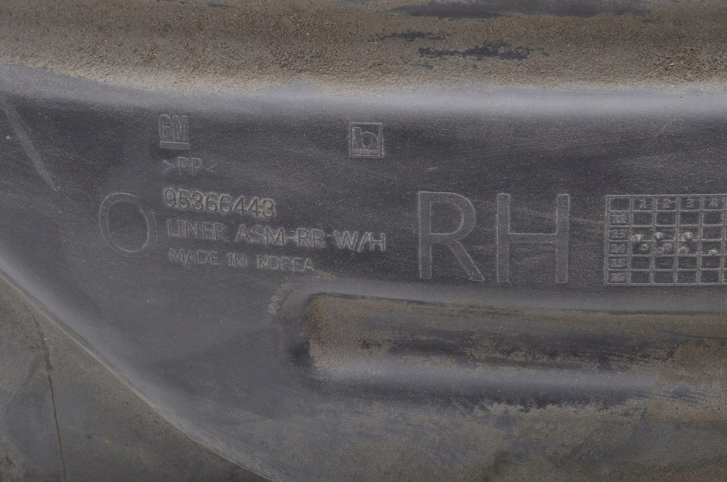 фото №6, Opel mokka підкрилок правий задня задні 95366443