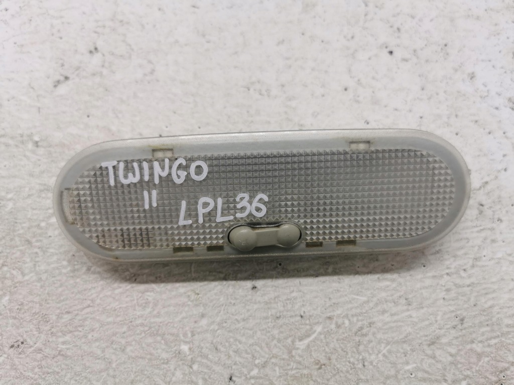 фото №1, Лампа потолочный renault twingo ii 07-14