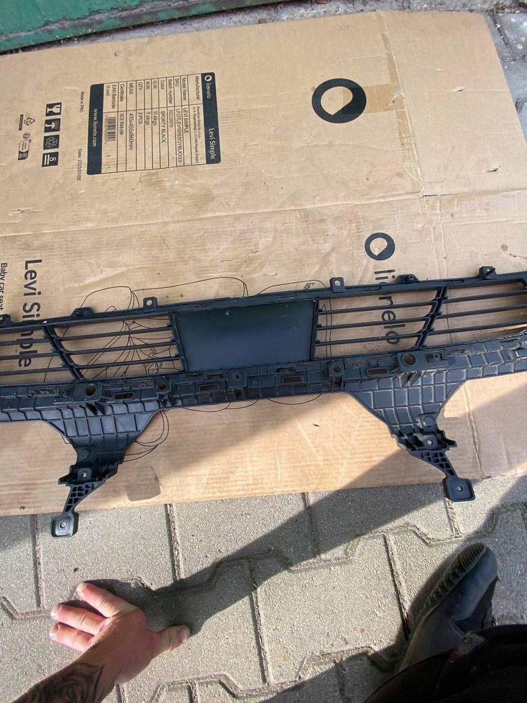 фото №8, Hyundai tucson iv решётка бампера передний оригинал