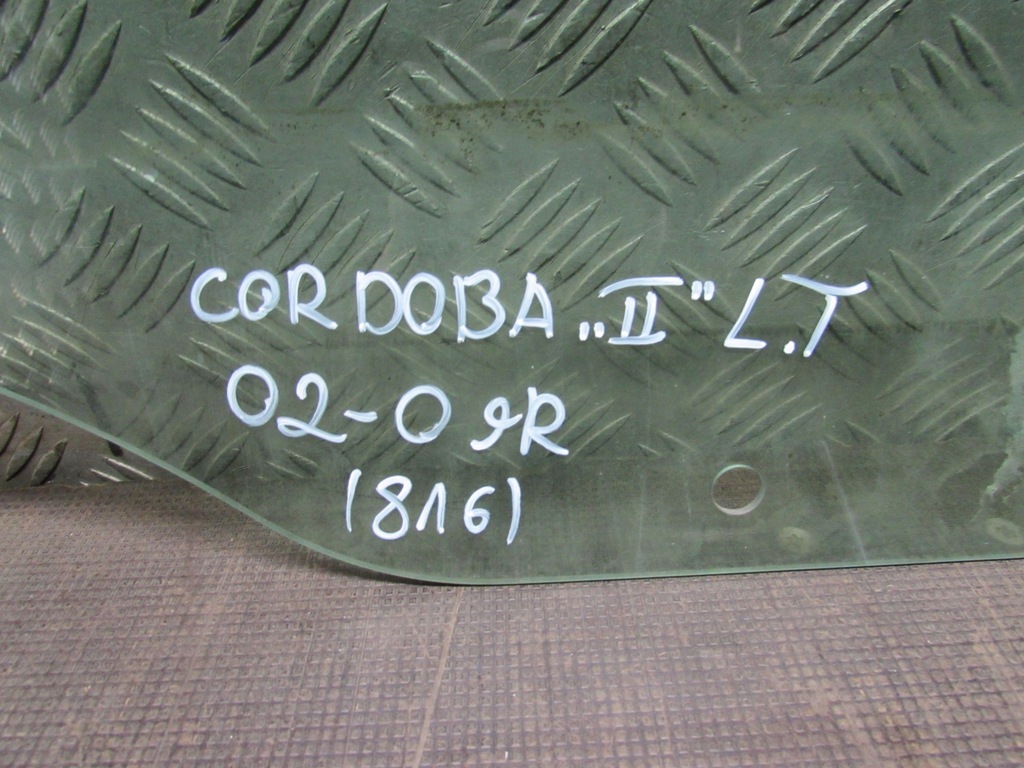 фото №10, Скло лівий задня seat cordoba ii 02-09r
