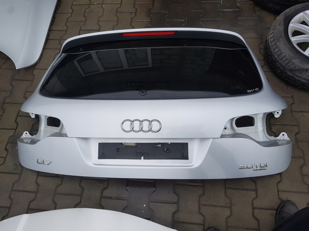 фото №1, Audi q7 05-15r крышка багажника багажника задняя lx7w