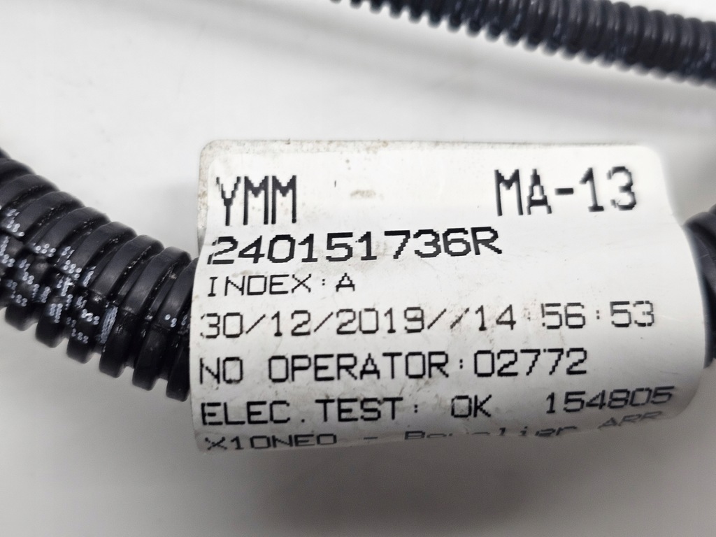 фото №6, Джгут електропроводка бампера задня pdc renault zoe ii lift #5687