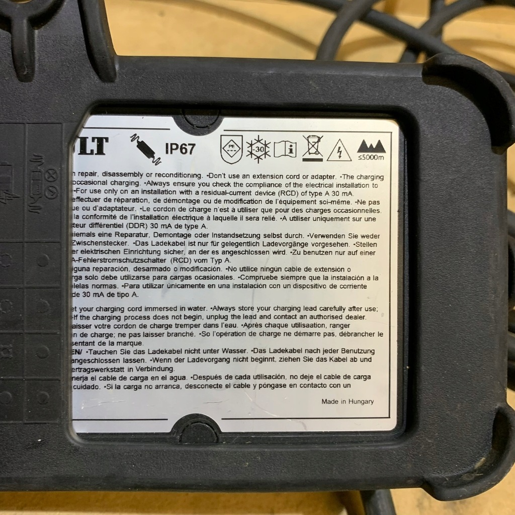 фото №6, Renault zoe зарядний пристрій кабель 296904511r