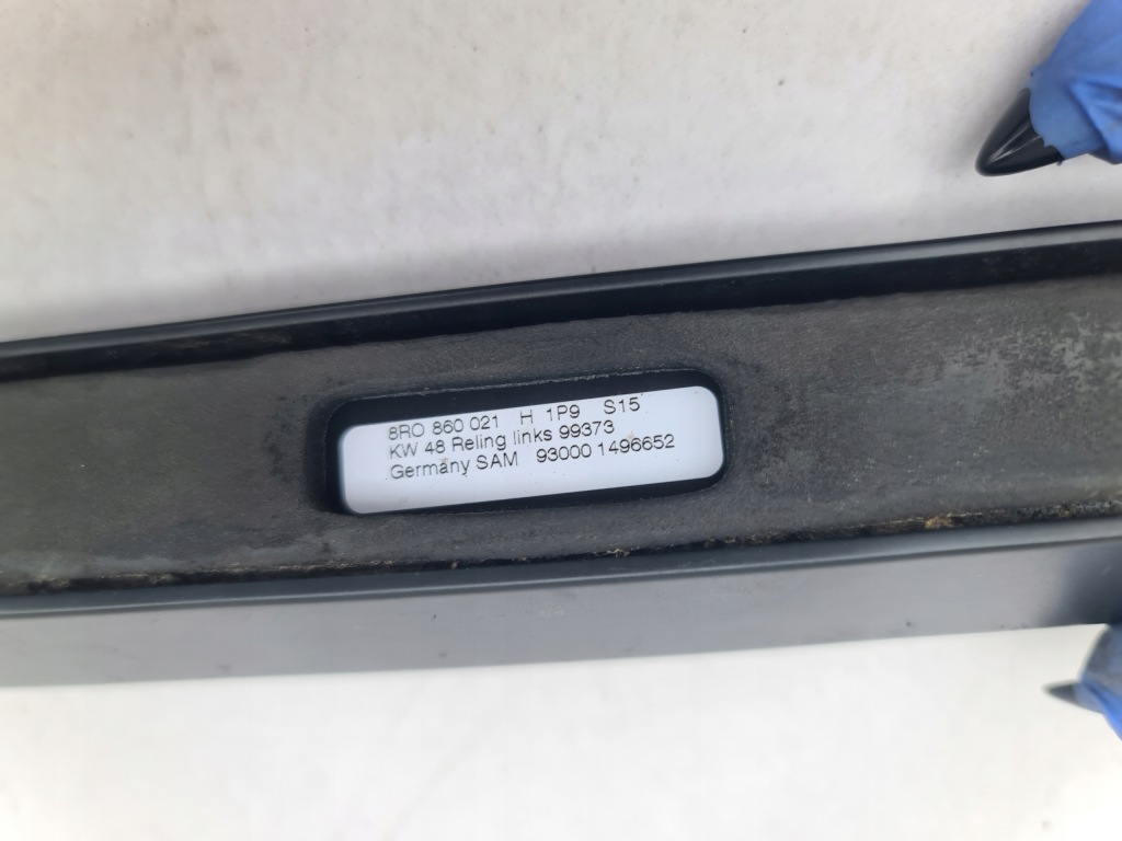 Audi q5 рейлинги чёрные 8r0860022h 8r0860021h комплект Недорого